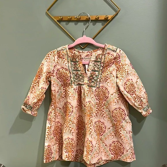 Bonpoint, baby girl’s floral, boho dress. - Picture 1 of 3